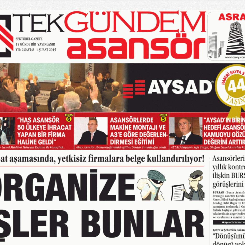 1 ŞUBAT SAYIMIZ ÇIKTI... PAZARTESİNDEN İTİBAREN HERKES OKUYACAK...