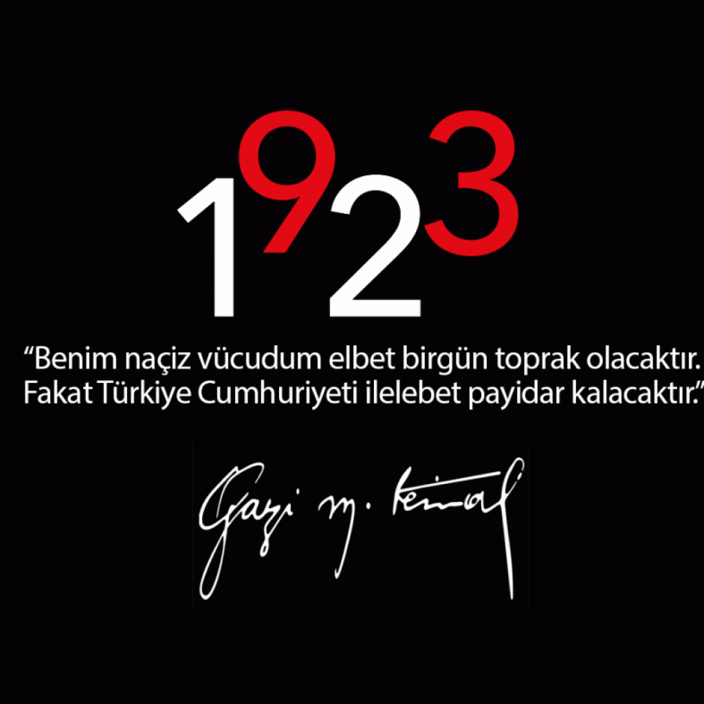 CUMHURİYETİMİZİN 93. YILI KUTLU OLSUN...